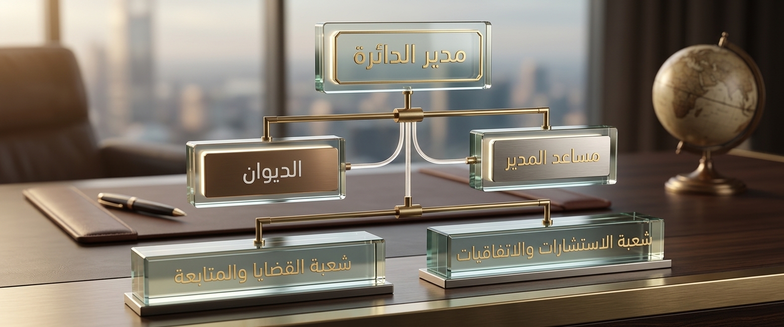 الهيكل التنظيمي